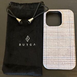Burga Plaid iPhone 14 Pro Case